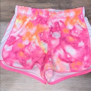 justice tye dye shorts